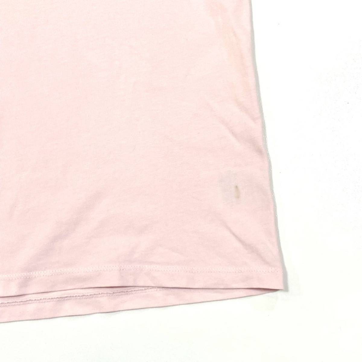 FRANKLIN MARSHALL(フランクリンマーシャル)半袖Tシャツ プリントロゴ メンズS ピンク系_画像8