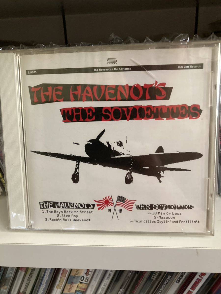 The Havenot’s / The Soviettes 「Split EP 」CD punk pop rock melodic japanese garage power pop hardcore ロック_画像1