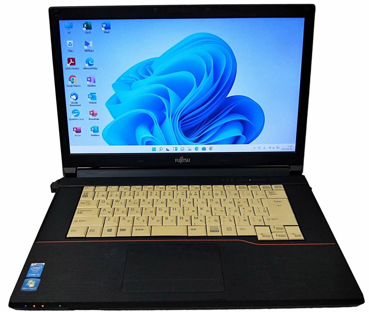 ★【驚速 FUJISTU A574/M i5-4210M 2.60GHz x4+4GB+SSD120GB 15.6インチノートPC】Win11+Office2021 Pro/USB3.0/HDMI■D063009_画像1