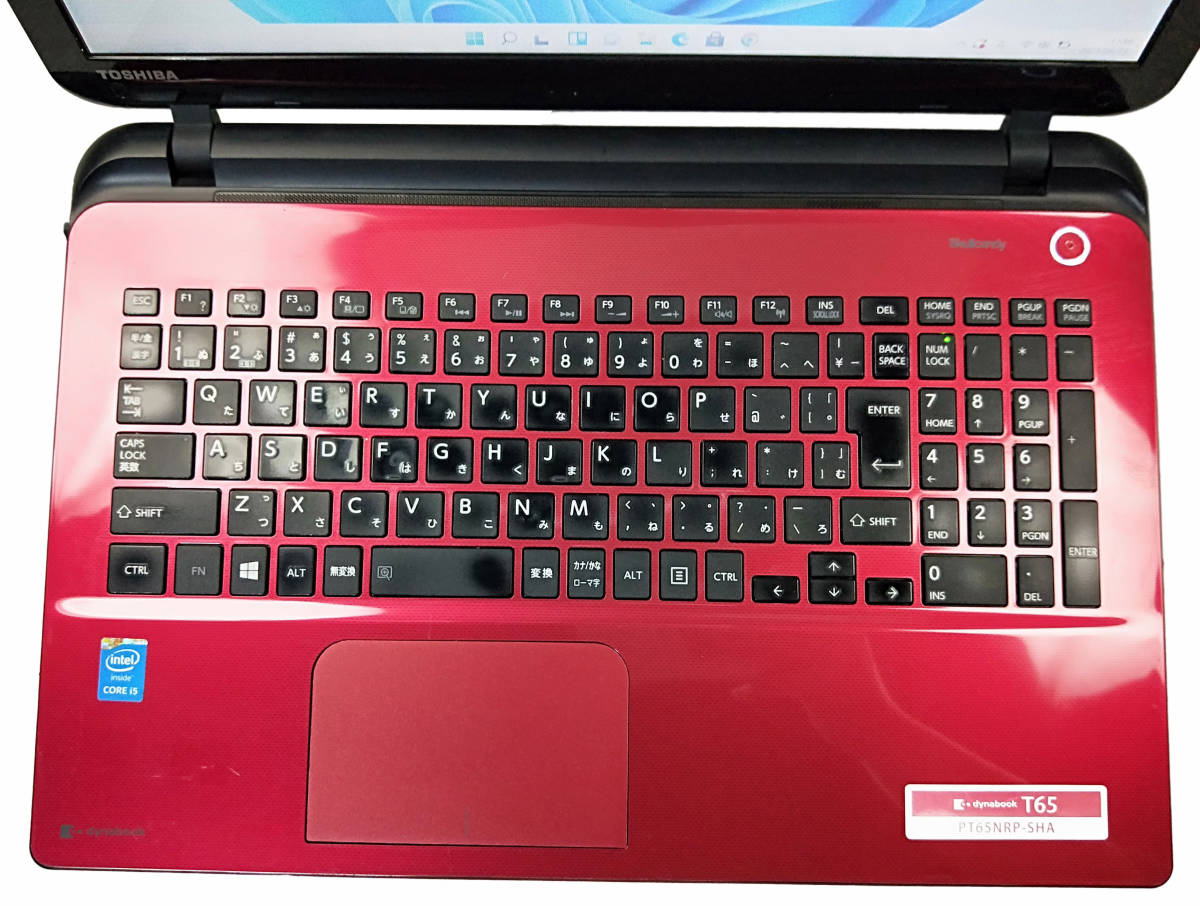 ★【驚速 TOSHIBA T65/NR i5-4210U 1.70GHz x4+8GB+SSD480GB 15.6インチノートPC】Win11+Office2021/UDB3.0/WEBカメラ■D062314_画像2