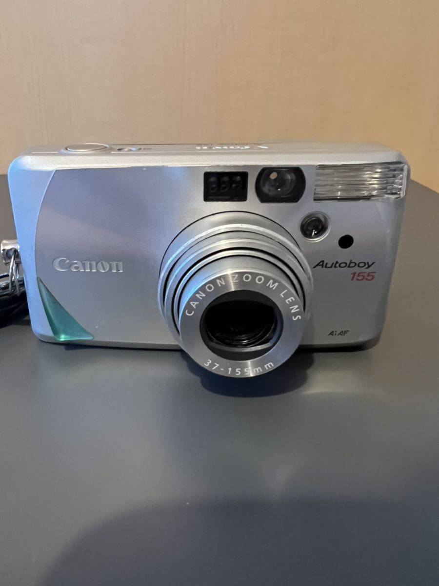 Canon キャノン AUTOBOY 155 AIAF コンパクトフィルムカメラ ジャンク品_画像1