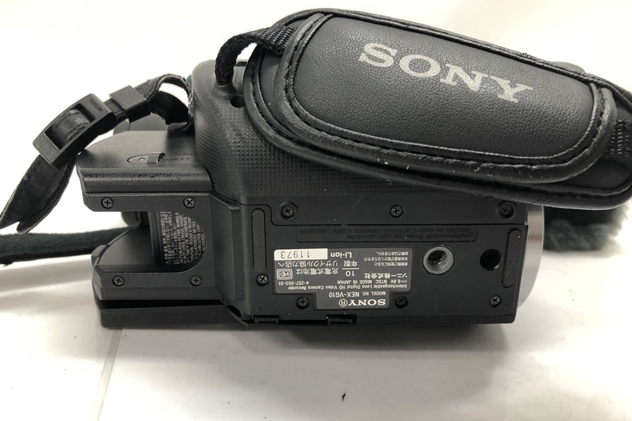 【送料無料】東京)◇SONY ソニー NEX-VG10 レンズ交換式デジタルビデオカメラ ハンディカム Eマウント 18-200mm付属レンズ欠品の画像8