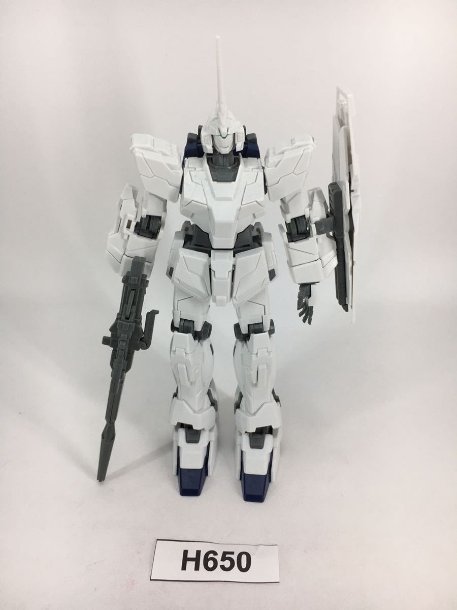 【即決】HG 1/144 ユニコーンガンダム ガンプラ 完成品 ジャンク 同梱可 H650_画像1