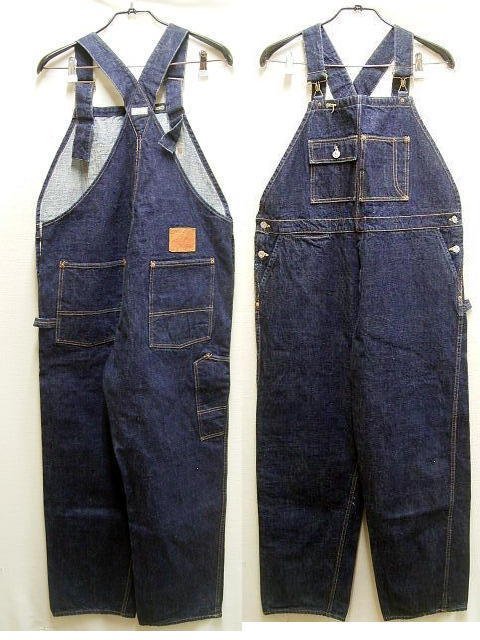 * prompt decision [W38]DUCK DIGGER DD-1006XX NO.1 DENIM OVERALL 13.5oz overall Denim WAREHOUSE Duck tiga- pants #R314