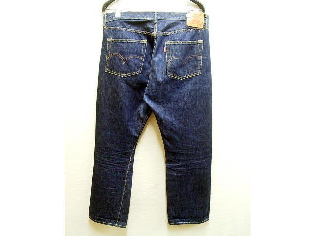 ◇即決[W36]LVC 濃紺 44501-0118 USA製 大戦モデル リジッド S501XX ビンテージ復刻 LEVI’S VINTAGE CLOTHING アメリカ デニム■3442_画像2