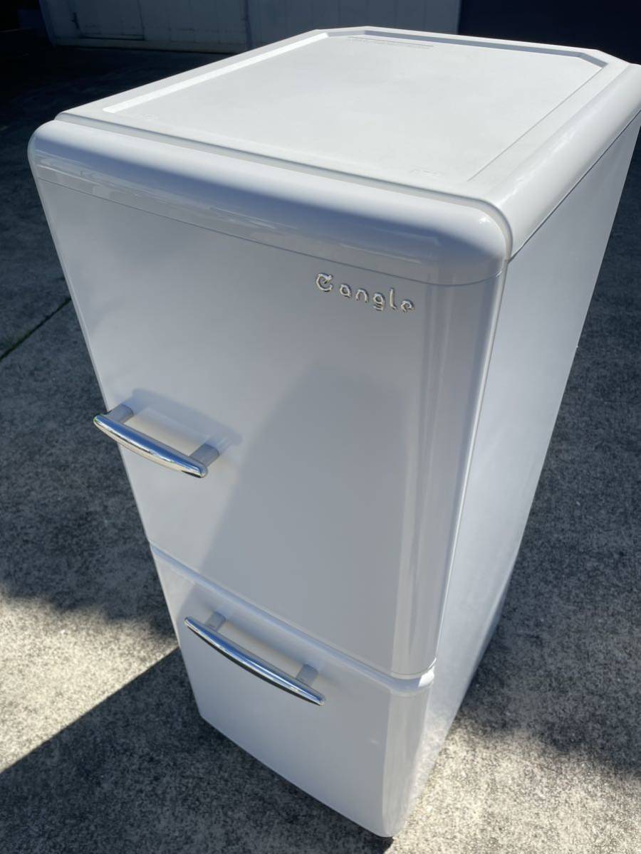 美品 eangle レトロデザイン ノンフロン冷凍冷蔵庫 2020年製 | JChere