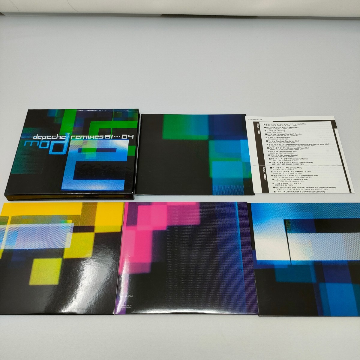 即決　送料込み　デペッシュ・モード　リミキシーズ81・・・04 VJCP68706 〜8 CD３枚組　Depeche Mode　remixies_画像2