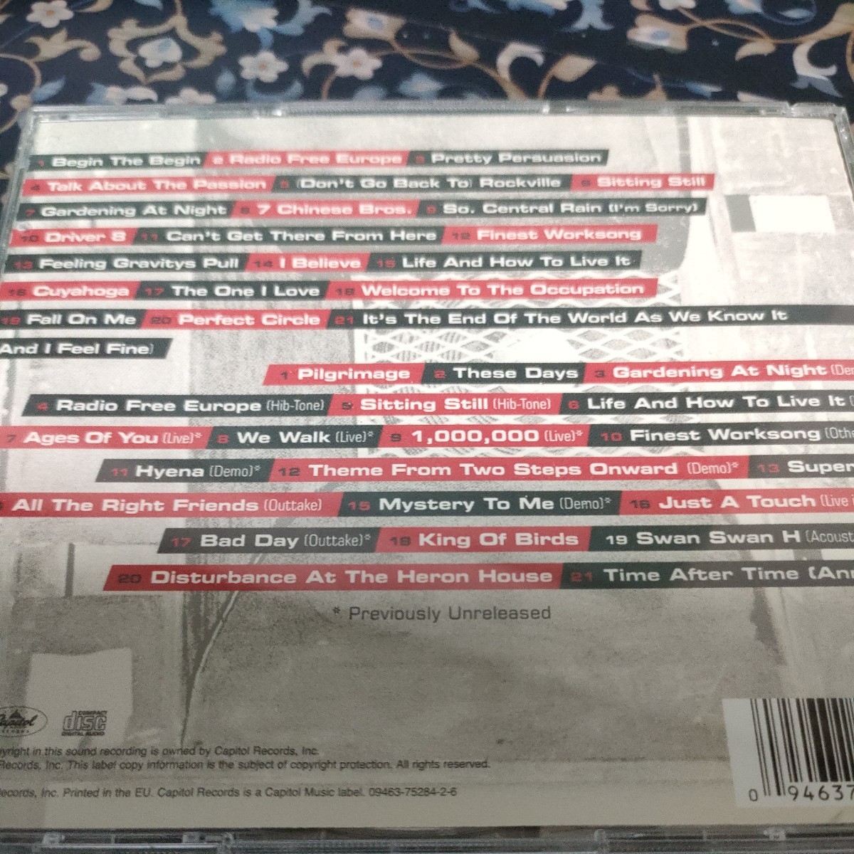 即決　送料込み　R.E.M.And I Feel Fine:Best　CD 2枚組　ベスト　輸入盤