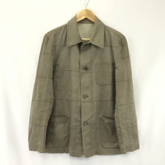 ルパート/ディファレント RUPERT/DIFFERENCE★ミリタリー風/コットンブルゾン/ジャケット【Mens size -M/ベージュ/カーキ】◆BA427W_画像1