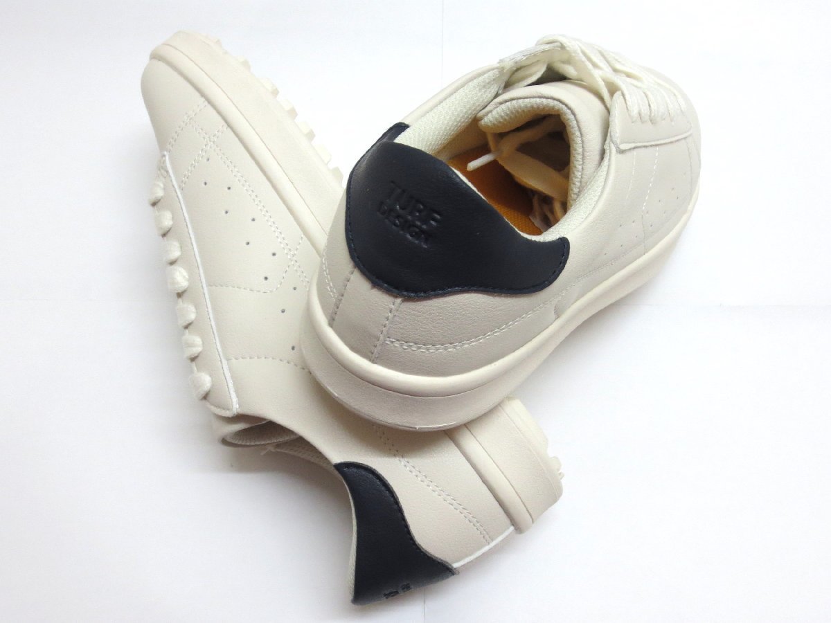  new goods * tarp design *TDSH-2275 casual spike less shoes *[IV] ivory *26.5cm