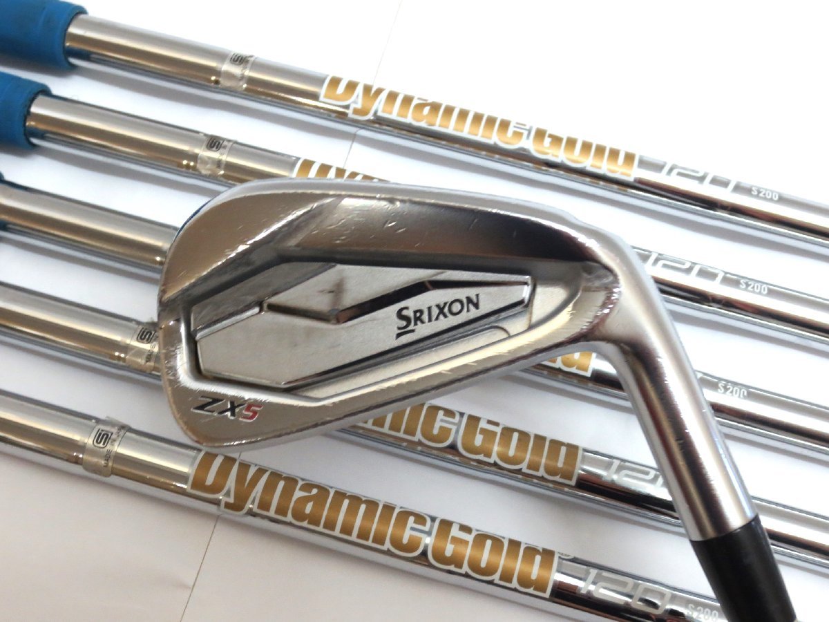 スリクソン ZX5 Mk2 6本 Dynamic Gold 120 「S200」-