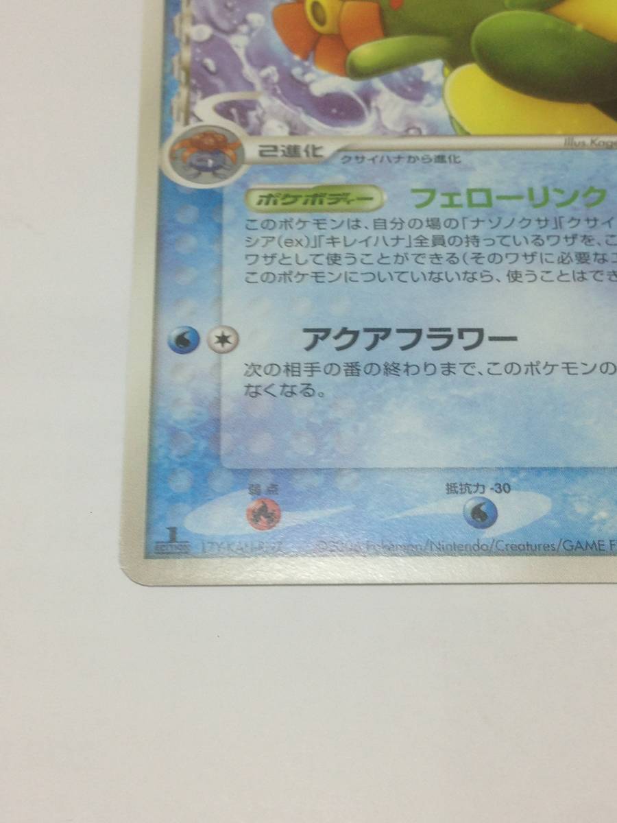 ポケモンカード　キレイハナ　良品　δ種　デルタ種　ポケカ　ホロンの幻影　013/052　1st Edition pokemon card Bellossom フェローリンク_画像4