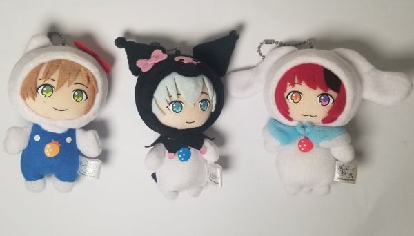 中古品】ヴィレッジヴァンガード限定 サンリオ×すとぷり ぬいぐるみ