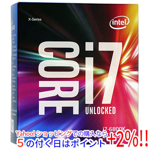 格安販売の ☆Core i7 6800K 3.4GHz LGA2011-3 SR2PD [管理:1000001572