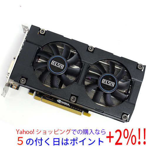 ☆【中古】ELSAグラボGeForce GTX 960 2GB S.A.C GD960-2GERX [管理