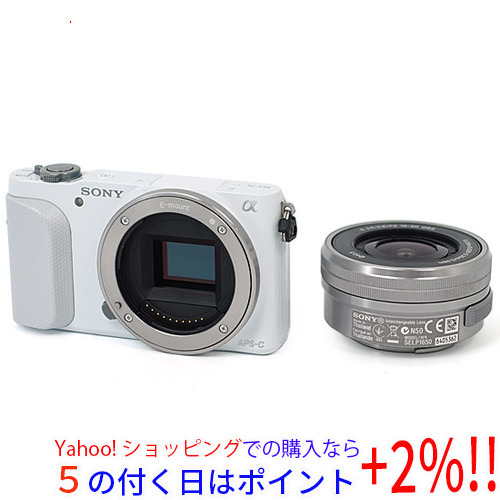 新品】 ☆【中古】SONY 一眼α [管理:1050016870] NEX-3NL/W パワー