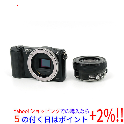 希少 黒入荷！ ☆【中古】SONY [管理:1050018562] ILCE-5000L/B パワー