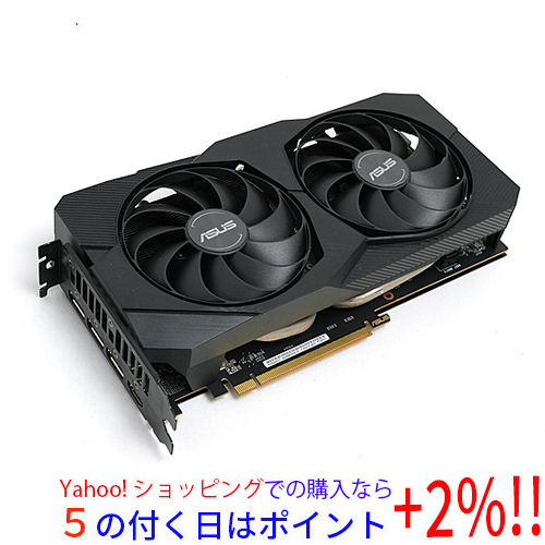 プレゼントを選ぼう！ ☆【中古】ASUSグラボ DUAL-RX5500XT-O4G-EVO