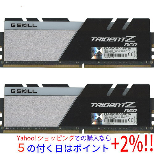 ランキングや新製品 ☆【中古】G.Skill F4-3600C18D-32GTZN DDR4 PC4