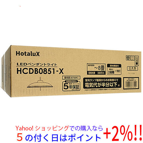 ★HotaluX LED洋風ペンダントライト LIFELED’S HCDB0851-X [管理:1100042980]