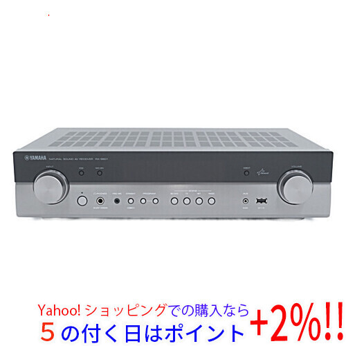 ☆【新品(開封のみ)】 YAMAHA製 AVレシーバー RX-S601(H) チタン [管理