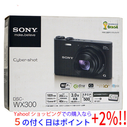 本店は ☆【中古】SONY製 Cyber-shot DSC-WX300 ブラウン/1820万画素