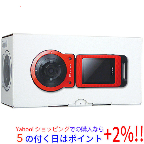 2022公式店舗 ☆【中古】CASIO EXILIM EX-FR10EO オレンジ 1400万画素