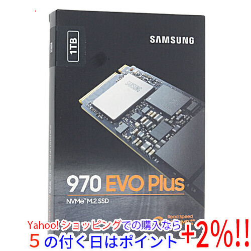 満点の ☆SAMSUNG製 SSD 970 EVO Plus MZ-V7S1T0B/IT 1TB [管理