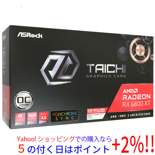 高品質の人気 Taichi XT 6800 RX Radeon ☆ASRock製グラボ X [管理