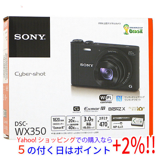 日本未発売】 Cyber-shot ☆【中古】SONY製 DSC-WX350 [管理