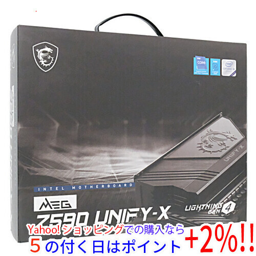 早い者勝ち ☆MSI製 ATXマザーボード MEG Z590 UNIFY-X LGA1200 [管理