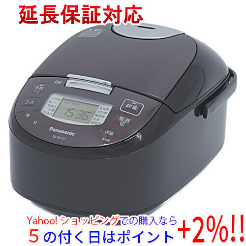 消費税無し ☆Panasonic IHジャー炊飯器 2段IH 5.5合炊き SR-FD101-T