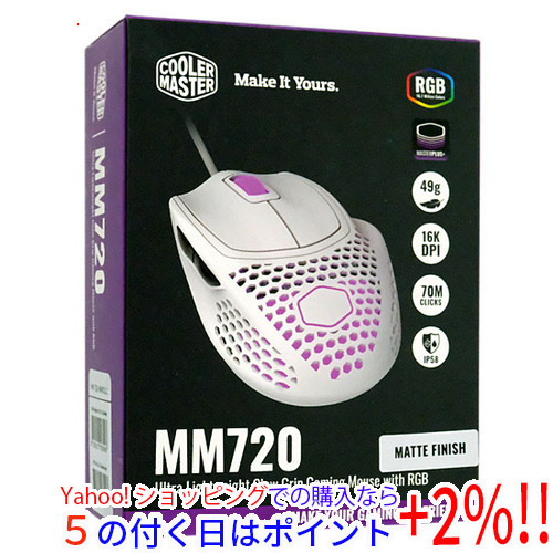 70％OFF】 White MM-720-WWOL1 MM720 MasterMouse Master ☆Cooler