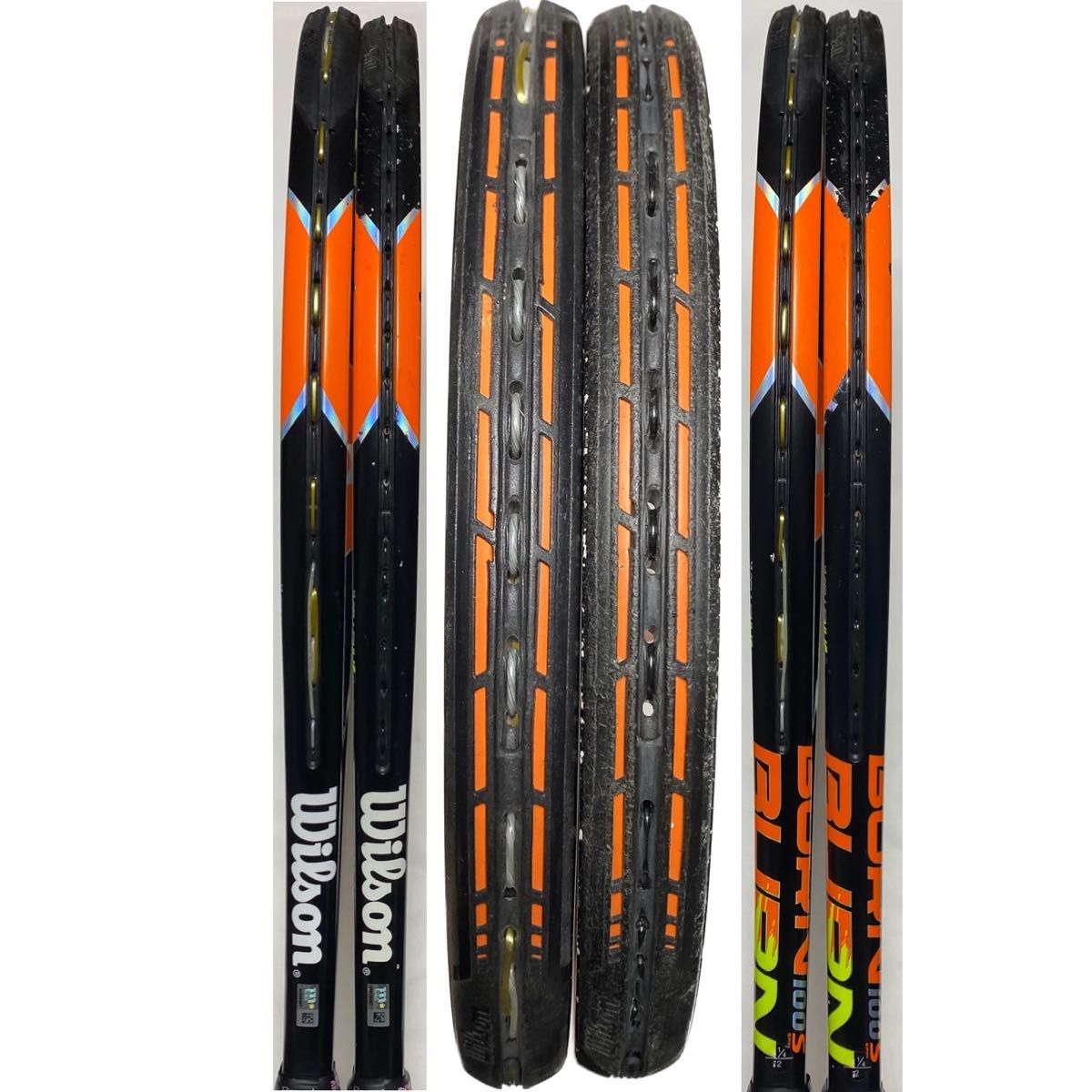 Wilson BURN 100S V1 0 G2 ウィルソン バーン 初代 2本セット Wilson BURN 100S V1 0 G2 ウィルソン バーン 初代 2本セット