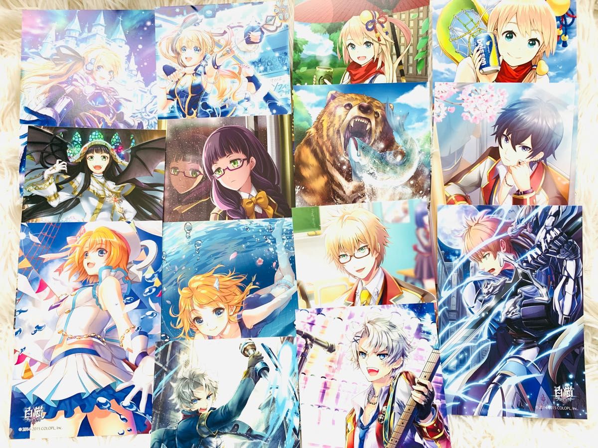 白猫プロジェクト ポストカード イラストカード まとめ売り 白猫プロジェクト ポストカード イラストカード まとめ売り