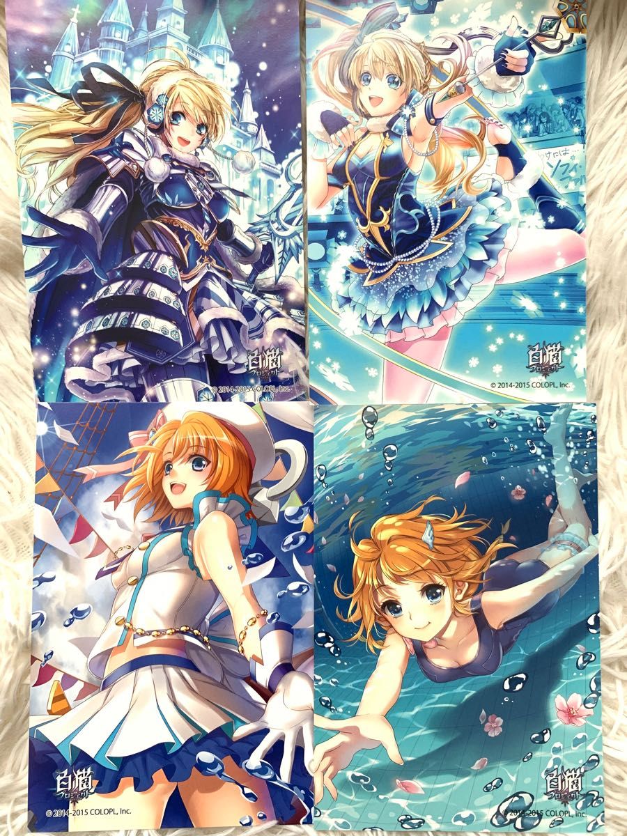 白猫プロジェクト ポストカード イラストカード まとめ売り 白猫プロジェクト ポストカード イラストカード まとめ売り