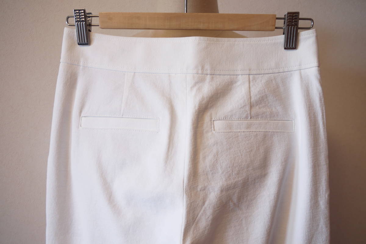 MICHEL KLEIN PARIS Michel Klein wide cropped pants white 38 unused 