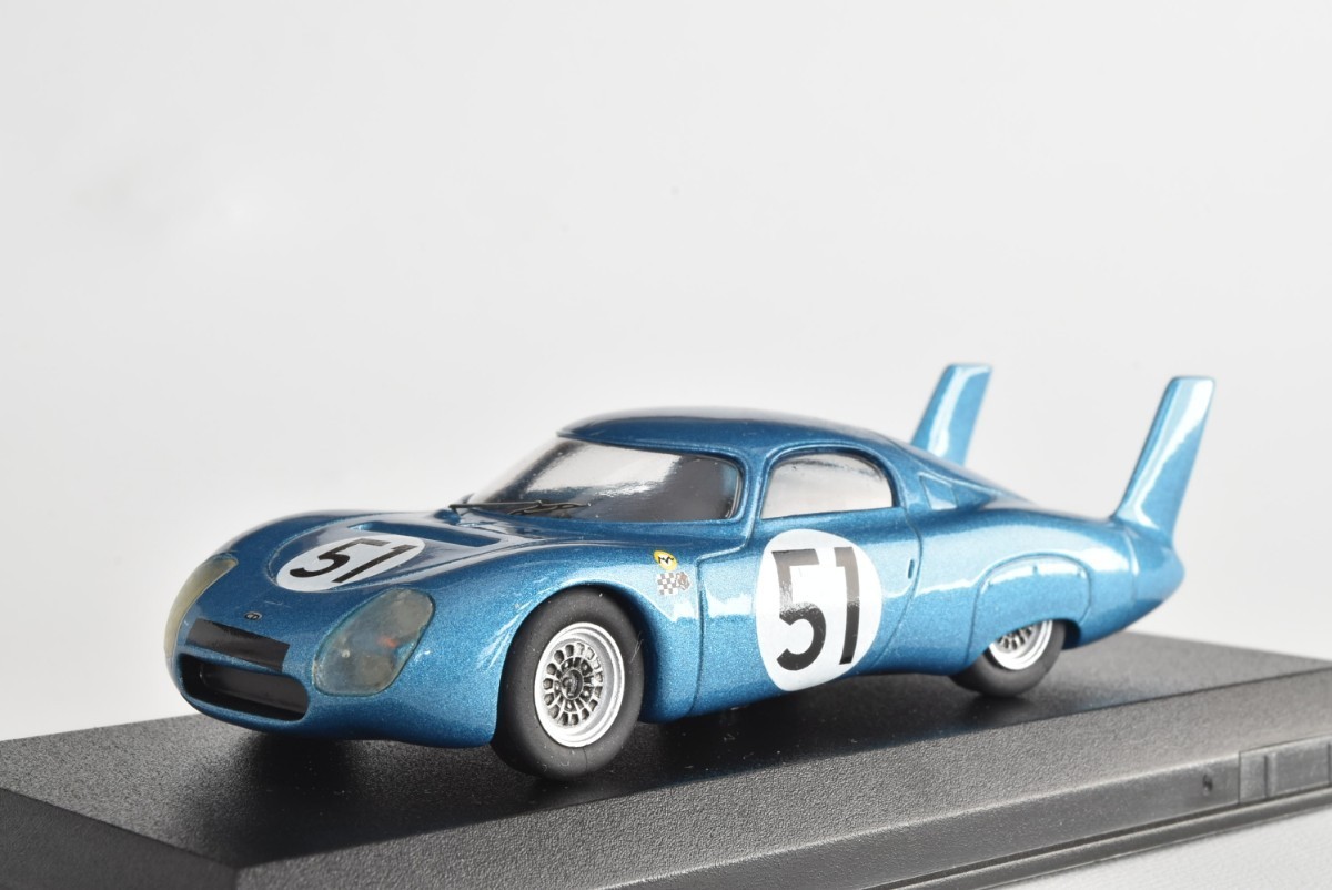 GtsMODEL 1/43 スケール CD プジョー #51 ブルーメタリック ル・マン 1966 24.0_画像6