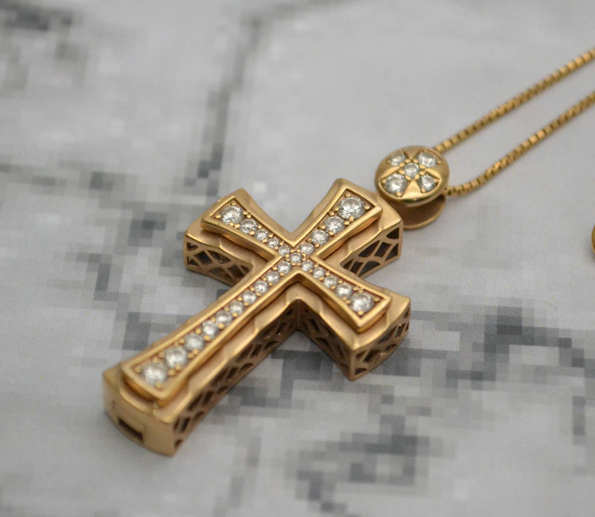77500円 【Y48】YOBIKO/ヨビコ/ペンダントネックレス/K18/MD0 77500円 【Y48】YOBIKO/ヨビコ/ペンダントネックレス/K18/MD0