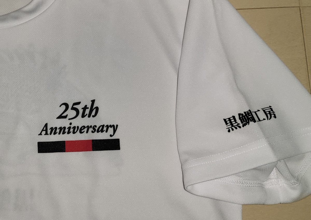 黒鯛工房　半袖　Tシャツ　LL　25周年anniversary　限定　ヘチ　落とし込み　クロダイ　ちぬ　チヌ　新品　未使用_画像4