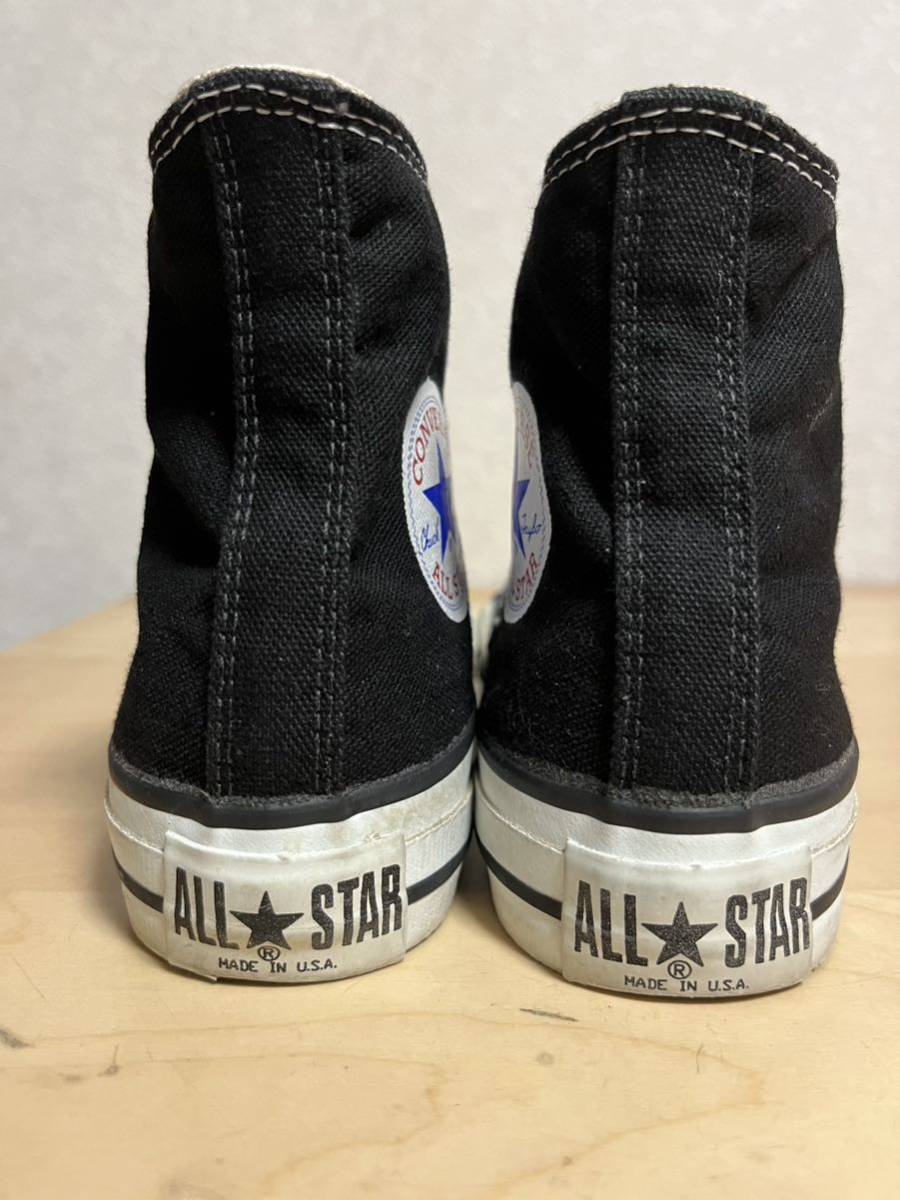 USA製 コンバース オールスター 4 1/2 23.5cm ビンテージ アメリカ製 CONVERSE チャックテイラー ブラック 黒_画像4