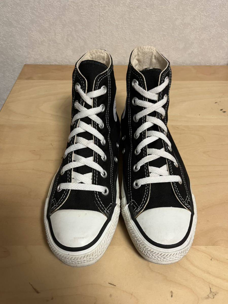 USA製 コンバース オールスター 4 1/2 23.5cm ビンテージ アメリカ製 CONVERSE チャックテイラー ブラック 黒_画像1