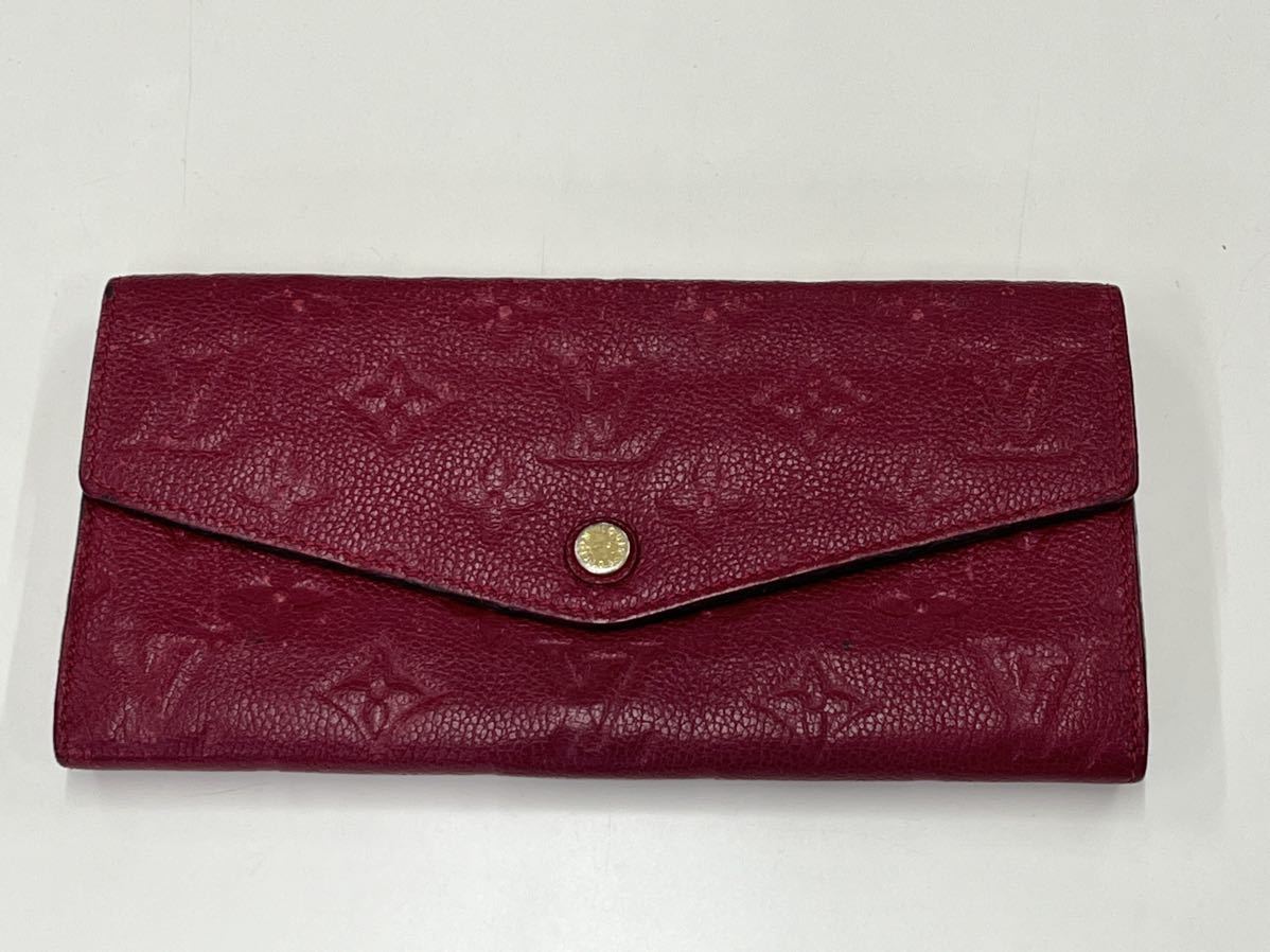 ヤフオク! - LOUIS VUITTON 長財布 アンプラント ポルトフォ