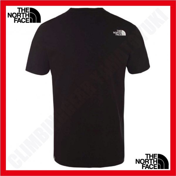 【海外限定】 サイズ：M TNF ノースフェイス MOUNTAIN LINE HALFDOME LOGO TEE BLACK ブラックの画像4