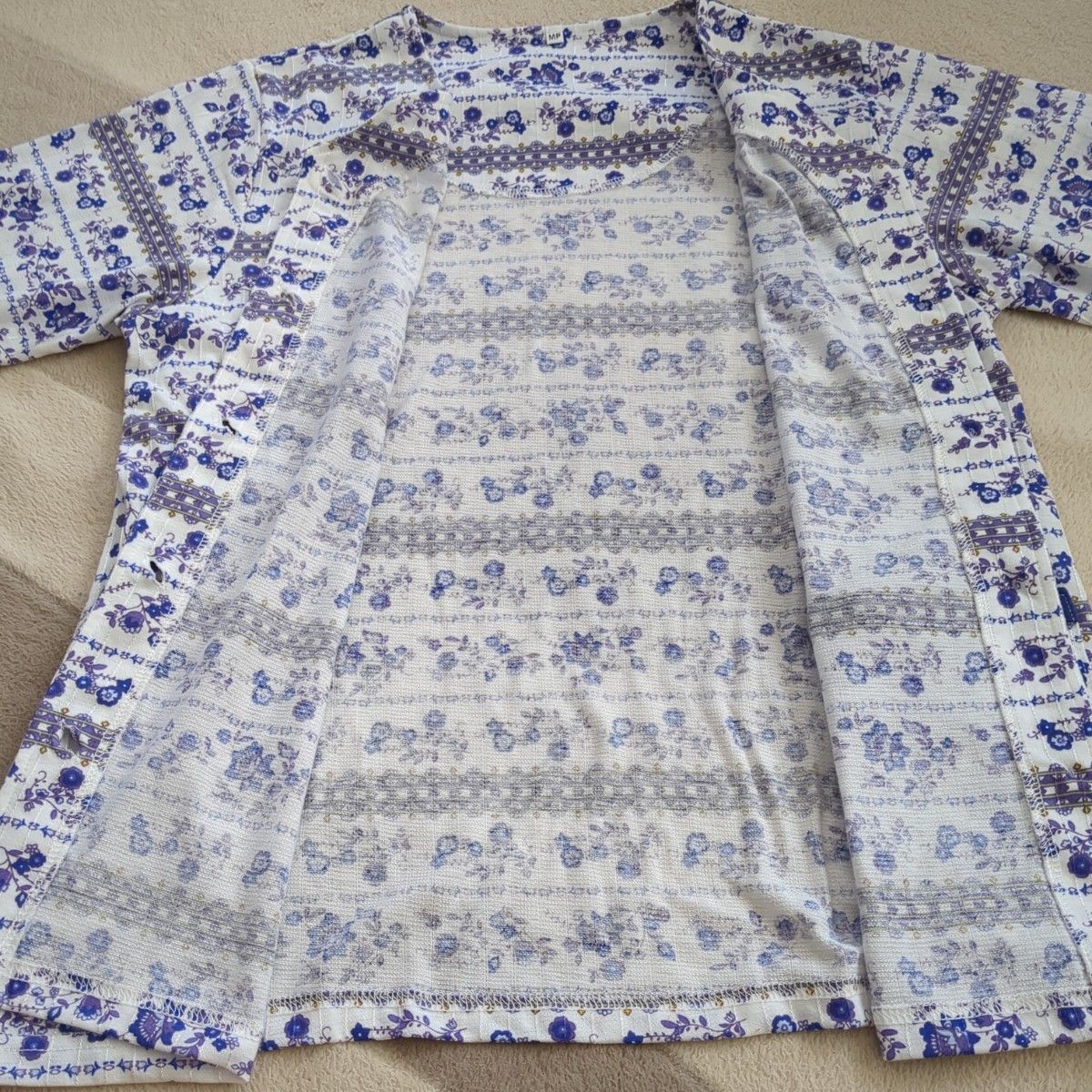 レディース　女性　パジャマ　ナイトウェア　М　七分袖
