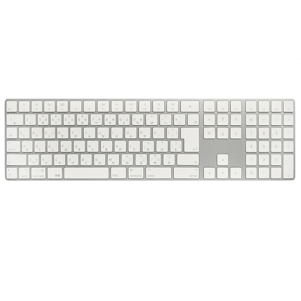 国内発送 純正Apple Magic Keyboard テンキー付き A1843 日本語 JIS Magic Mouse A1657 中古品 3-0327-1_画像1