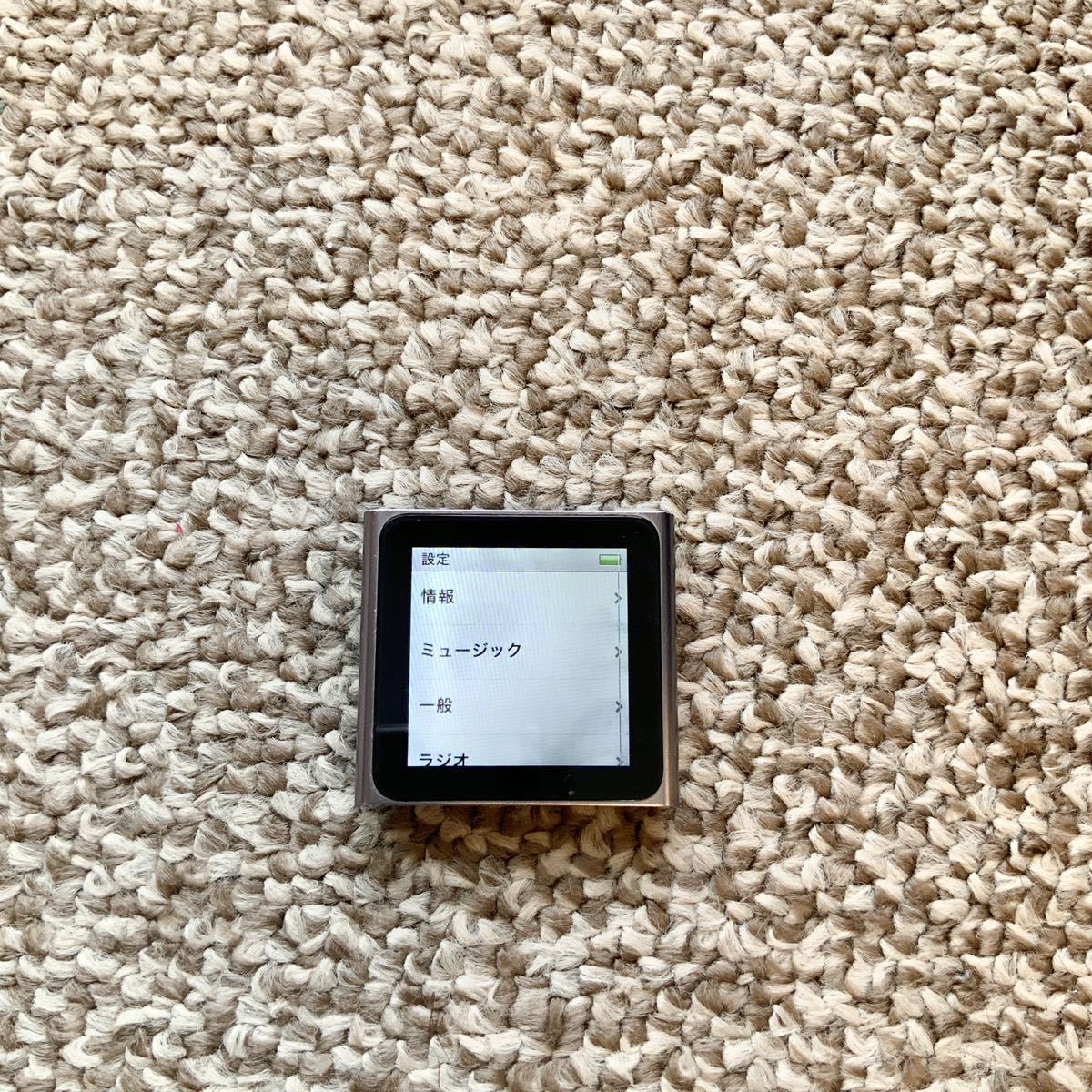 iPod nano 第6世代 16GB Apple アップル A1366 アイポッドナノ 本体｜PayPayフリマ