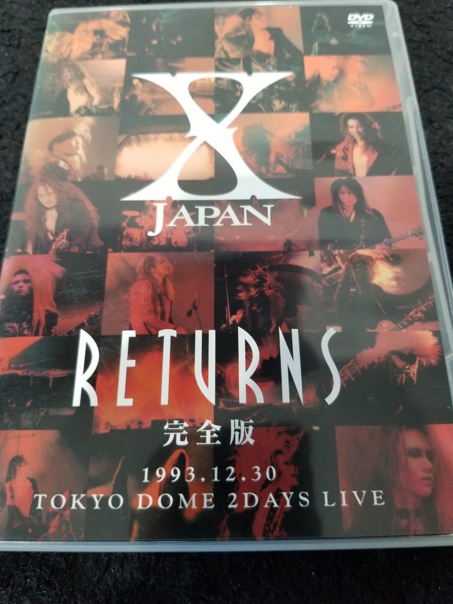 新品未開封 X JAPAN RETURNS 完全版 1993.12.30-