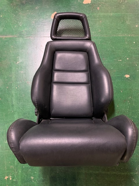 RECARO レカロ　LX　両側ダイヤル　黒 フェイクレザー 張替 長期保管品_画像1