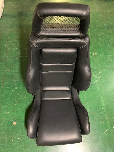 RECARO レカロ　LX　両側ダイヤル　黒 フェイクレザー 張替 長期保管品_画像8